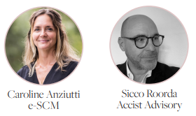 Caroline Anziutti e Sicco Roorda