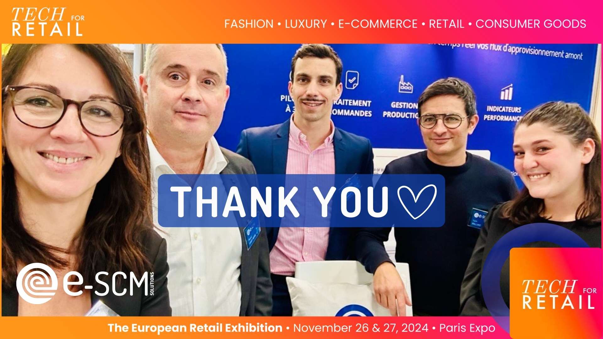 GRAZIE ! Fiera Tech for Retail 2024