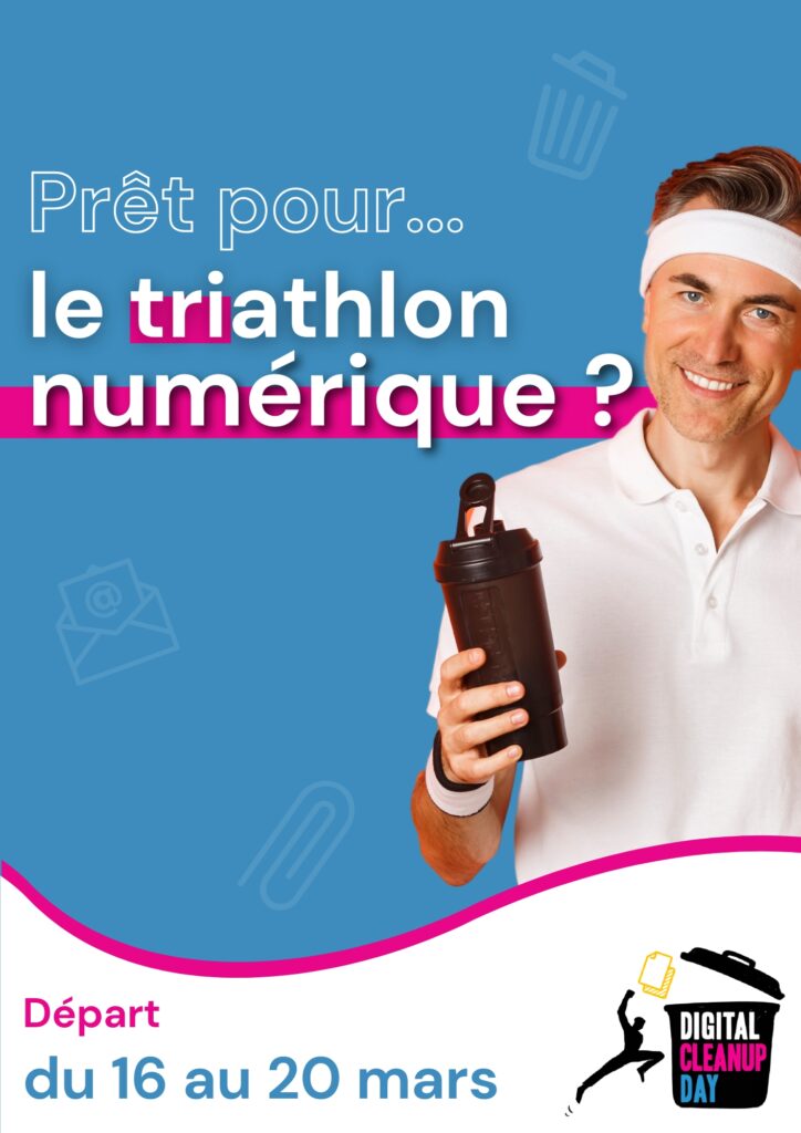 triathlon numerique digital clean up day